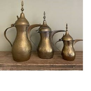 stainless Brass dallah e Kitchen Accessory for tea and coffee use - Product Image 1
