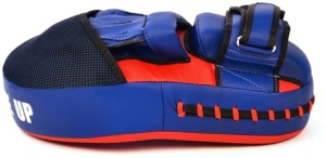 โรงงานผลิตอุปกรณ์ชกมวย ออกแบบใหม่ แผ่นรองมือชกมวย ผลิตตามสั่ง หนังวัวเทียม ระบายความชื้นได้ดี มีทุกขนาดสำหรับการชก - Product Image 3