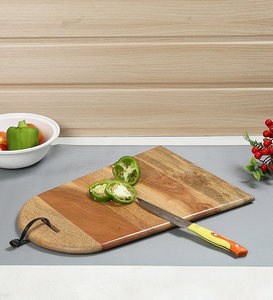 มะม่วงไม้ให้บริการบอร์ดรอบเขียงและผลไม้ให้บริการคณะกรรมการ - Product Image 6