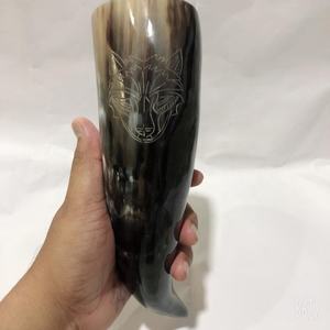 Cuerno de búhos para beber celta, cuerno vikingo Natural de la mejor calidad, con cuerno Medieval para beber, seguro para la comida, 100% auténtico - Product Image 5