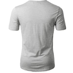 T-shirt Homme Col Rond Oversize en Coton 100% Personnalisé, Coupe Slim, Manches Courtes, Qualité Supérieure, Idéal pour la Gym – Collection Été 2026 – Vente Flash – OEM - Product Image 3