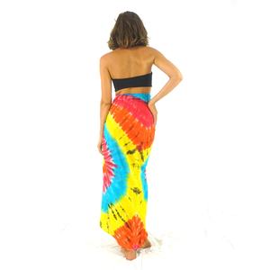 Gran oferta transpirable Hawaiano Tie-Dye Sarong Pareo 100% rayón Casual, Sexy, ropa de playa de verano personalizado Unisex cubrir hasta el 2017 - Product Image 6