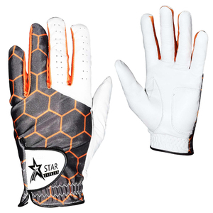 Gants de Golf en cuir, aiguilles de haute qualité, unisexe, personnalisés, OEM, étoile nouveau, vente en gros - Product Image 4