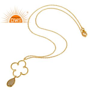 Pendentifs en argent massif pour fabrication de bijoux, pierres précieuses, carreaux dorés, ornements floraux, accessoire de haute qualité, offre spéciale - Product Image 2