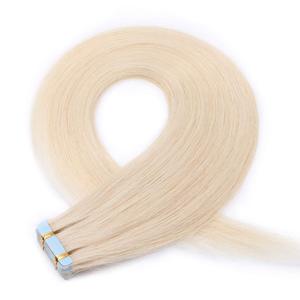 Extensions de cheveux naturels Double face, pièces, bande adhésive Invisible pour entièrement les cuticules, pour Salon, vente en gros - Product Image 3