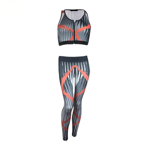 Yoga Set Women Gym Wear Set Suit Best Quality High Waist <b>Seamless</b> <b>Legging</b> & Top Sublimation Gym Wear Set Women Street Wears - Product Image 2