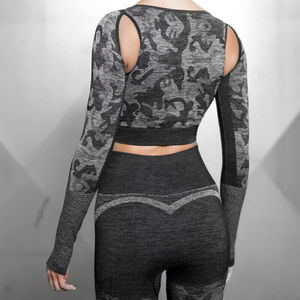 เสื้อบราออกกำลังกายแบบเปิดหลัง,ชุดฟิตเนสสปอร์ตบราสำหรับยิมเล่นโยคะ - Product Image 1