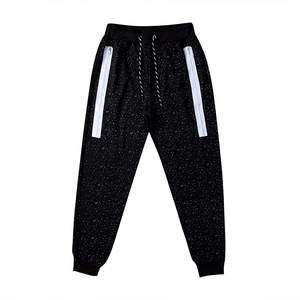 Vêtements de sport personnalisés 330gsm polaire tissu épais bons prix 100% coton tenue décontractée pantalons pour hommes pantalons délavés - Product Image 4