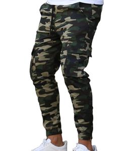 Pantalones Deportivos Personalizados con Logotipo para Hombre, Pantalones de Gimnasio, Pantalones Deportivos para Hombre, Pantalones Cargo de Algodón con Estampado de Camuflaje - Product Image 6