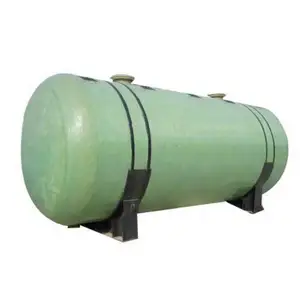 Ondergrondse SF dubbele muur glasvezel diesel tank 3000 liter bund diesel tank