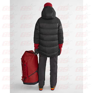 Hot Selling Gray And Black Winter Fashion Thermal Nylon Puffer Jackets Men - Product Image 3