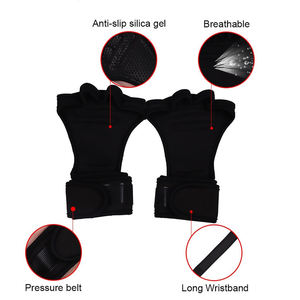 Guantes de entrenamiento Unisex para levantamiento de pesas, para Fitness, deportes, culturismo, gimnasio, Protector de manos - Product Image 4