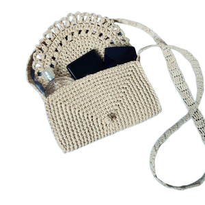 Bolso de Rafia Tejido a Mano Natural al por Mayor para Mujer, Bolso de Rafia de Ganchillo Natural, Bolso de Rafia - Product Image 2