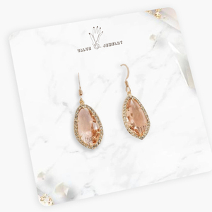 Tùy chỉnh xây dựng thương hiệu in ấn người giữ đồ trang sức bao bì giấy Nhẫn thẻ hiển thị với logo thẻ đồ trang sức - Product Image 3