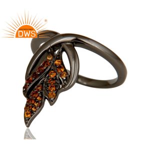 Bague en argent Sterling écaillée, bijoux en pierre précieuse, vente en gros - Product Image 3