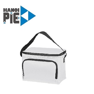 Bolsa térmica para entrega de alimentos con logotipo personalizado, bolsa térmica plegable plana con aislamiento duradero para almuerzo congelado con forro de papel de aluminio - Product Image 1