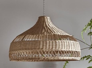 Lámparas de pared led de mimbre natural, hecho a mano candelabro, proveedor vietnamita, venta al por mayor, luz de jardín - Product Image 6