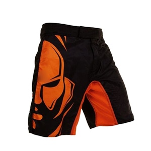 2019 nuevo 2020 BJJ MMA ajuste de los hombres de impresión pantalones cortos MMA 3D lucha corta de poliéster patada Gel Muay Thai pantalones cortos - Product Image 1