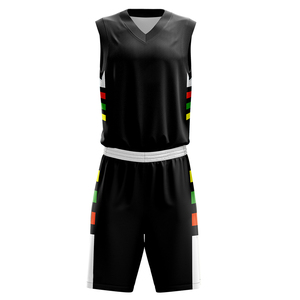 Conjunto de uniforme de baloncesto para hombre, ropa deportiva personalizada de equipo, alta calidad, impresión Digital por sublimación, diseño de fábrica - Product Image 1