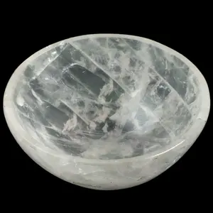 Кварцевая чаша с натуральными кристаллами