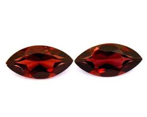 พลอยโกเมนทรงหลวมแบบเหลี่ยมเพชรพลอยธรรมชาติสำหรับ7X14mm | - Product Image 2