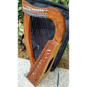 Khắc 12-string <span class=keywords><strong>Harp</strong></span> trong Rosewood Irish <span class=keywords><strong>Harp</strong></span> Strings với levers Rosewood khắc <span class=keywords><strong>Harp</strong></span> với đòn bẩy thêm dây - Product Image 5