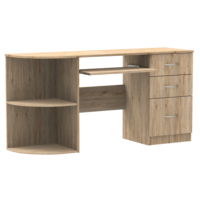 Design moderno di 1318 qualità in legno ufficio scrivania Manager Workstation mobili per casa ufficio scuola uso Made in Malaysia