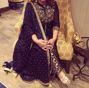 Kamiz ยาวสง่างามพร้อมกางเกงผ้าคอตตอนชุดปาร์ตี้เดรส2025สบายและทันสมัย - Product Image 1