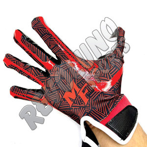 ถุงมืออเมริกันฟุตบอลแบบซับลิเมชันดีไซน์พรีเมียมถุงมืออเมริกัน - Product Image 6