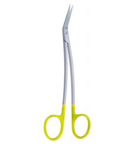 Tijeras Dentales Manuales Locklin con Puntas de Carburo de Tungsteno (TC), Certificación CE Clase II, Garantía de 5+ Años, Acero y Plástico - Product Image 2