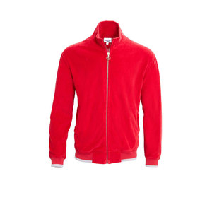 Chaqueta con logotipo personalizado para hombre, ropa deportiva para gimnasio, para correr, rompevientos, chándal deportivo, venta al por mayor - Product Image 4