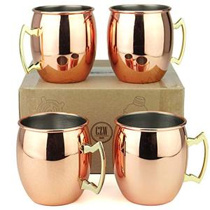 Design exclusif Moscou Mule Tasse à café Ayurveda Avantages pour la santé Tasse en cuivre Tasse en cuivre pur Qualité supérieure Fabriqué à la main - Product Image 1