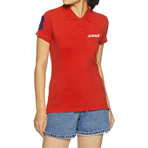 Nouvelle collection été Polo femme avec short en coton brodé sur mesure à vendre - Product Image 3