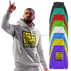 Precio barato, venta al por mayor, OEM de los hombres sudaderas con y sin capucha sudaderas llano Jersey Sudadera con capucha - Product Image 1