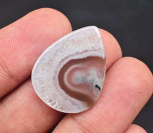 Moss Agate Cabochon Loose Agate Crystal Cabochon Semi Precious <b>Stone</b> - Product Image 6