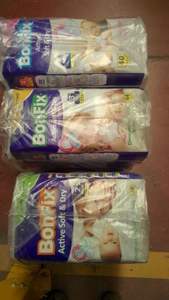 Meilleures ventes de couches jetables pour bébés Bonfix en coton certifiées ISO, protection contre les fuites, couche supérieure en coton hydrophile, douce et respirante - Product Image 2