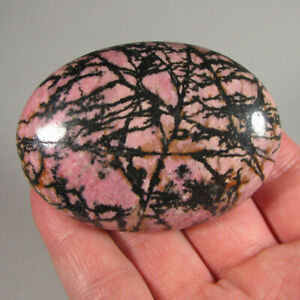 Pierre de méditation en rhodonite naturelle polie, cristal de guérison, pierre anti-stress pour la méditation, le Reiki et l'énergie des chakras, vente en gros - Product Image 4
