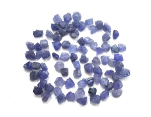 Pierre précieuse Tanzanite bleue naturelle brute non traitée brute de 8 mm de haute qualité certifiée par un tiers pierre de naissance pour la fabrication de bijoux - Product Image 6