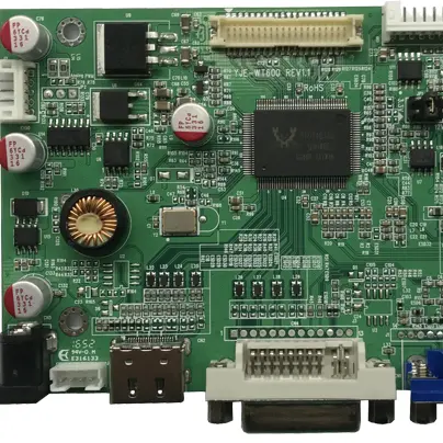 LCD AD Board LCD monitor Driver board with VGA/HD-MI/DVI