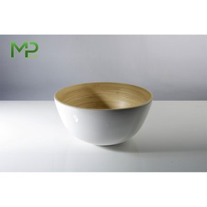 Cuencos de bambú para ensalada de vida natural de Vietnam para exportación a granel Producto ecológico y elegante - Product Image 5