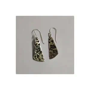 Bijoux de mode pour femmes faits à la main en gros, boucles d'oreilles en argent sterling 925, Inde - Product Image 1