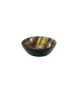 Unique Buffalo Horn Bowl Available in All Sizes Hand Made Horn Art natural color Crafts Horn Bowl for hot sale product