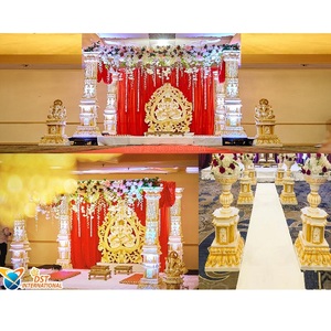 ของตกแต่งงานแต่งงานอินเดียในร่ม รูปพระพิฆเนศ แมนดาปยอดนิยม ของตกแต่งแมนดาปงานแต่งงาน ทัมปา สินค้ามาใหม่ แมนดาปสำหรับงานแต่งงาน ลอนดอน - Product Image 1