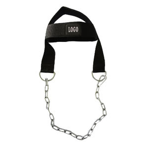 Harnais de tête réglable en polyester en acier inoxydable-confortable et robuste pour les entraînements de fitness unisexes d'haltérophilie - Product Image 3