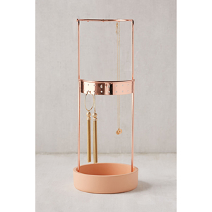 Porte-bijoux décoratif pour la maison, base en marbre, avec des fournitures en métal, inde - Product Image 5