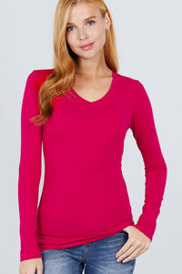 Camisetas de manga larga con cuello en V para mujer, material de alta calidad y métodos de impresión personalizados, novedad - Product Image 6