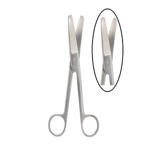 กรรไกรนรีเวชมือ Qnq ระดับมืออาชีพขนาด17ซม. ทำจากสเตนเลสสตีลตรง - Product Image 5