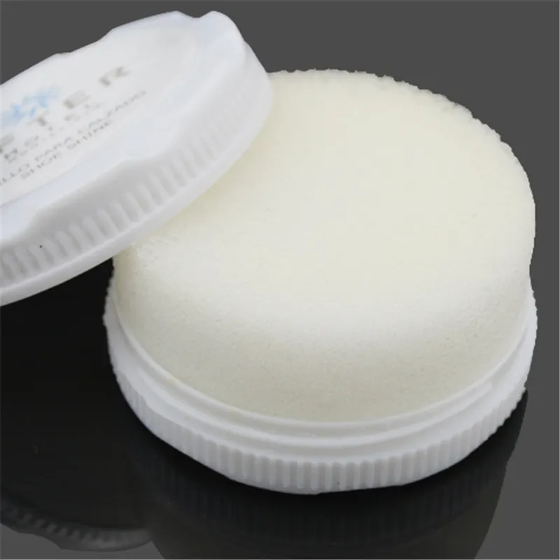 Shoe shine sponge in plastic case shoe polisher shiner hotel travel shoe care