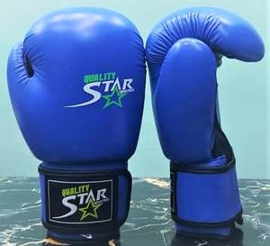 Guantes de boxeo para hombre, de cuero sintético, personalizados, alta calidad, para competición, MMA Sports, 14 Oz PK - Product Image 4