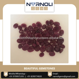 Natuurlijke Oval Cut <span class=keywords><strong>Ruby</strong></span> Edelsteen Edelsteen Leverancier Uit India Tegen Betaalbare Prijs - Product Image 2